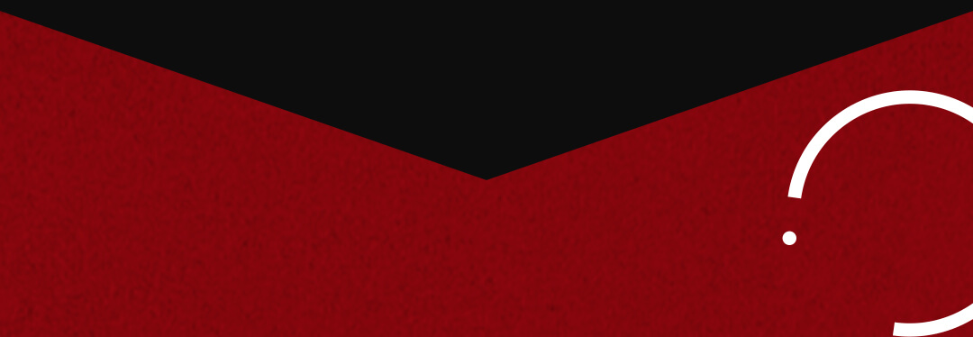 Detalhe gráfico abstrato em vermelho e preto com formas geométricas